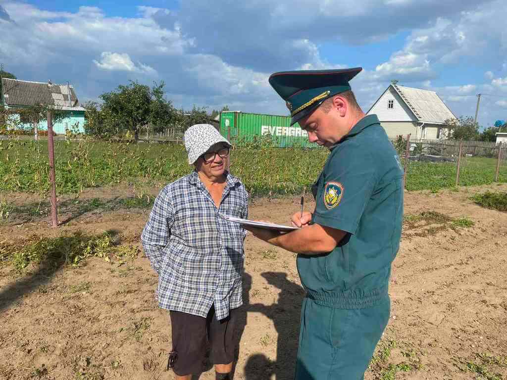 Рейд ГРОЧС в Барановичском районе